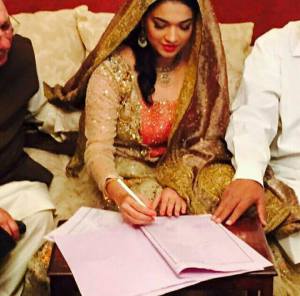 صنم جنگ کی شادی کی تصویری جھلک