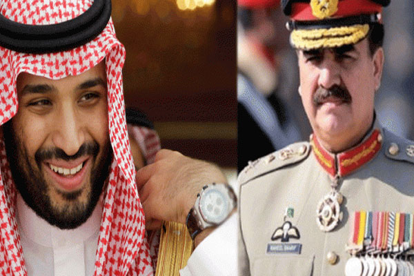 آرمی چیف راحیل شریف سے سعودی وزیر دفاع کی ملاقات