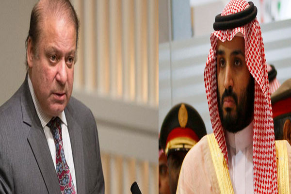 وزیرا عظم نواز شریف سے سعودی وزیر دفاع کی ملاقات