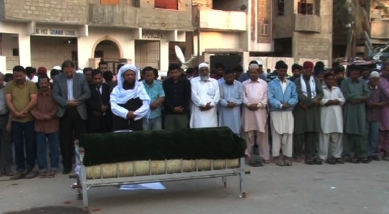 پی آئی اے احتجاج :جاں بحق افراد کی تدقین کا سلسلہ جاری