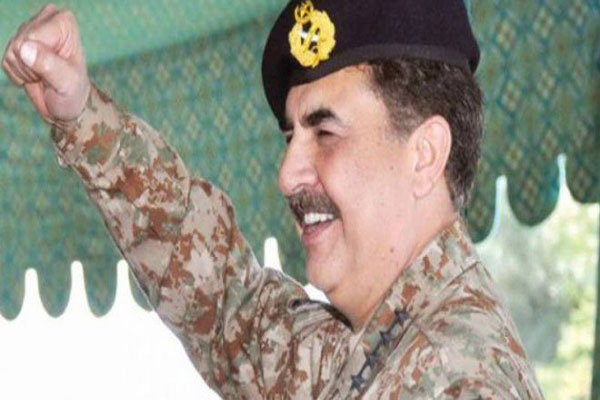 آرمی چیف کا ٹین کور ہیڈکوارٹر زچکلالہ کا دورہ