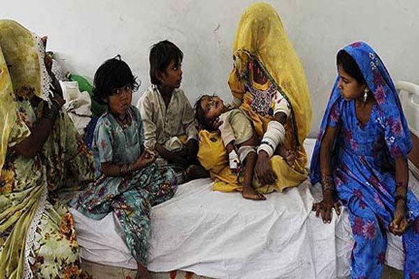 مٹھی میں وبائی امراض سے 2 بچے دم توڑ گئے