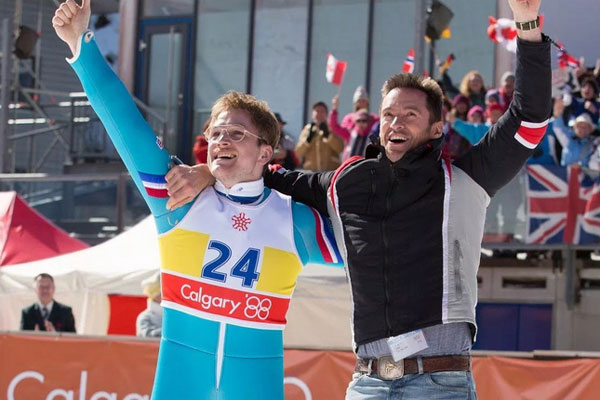 برطانیہ :فلم ''ایڈی دی ایگل '' کا ٹریلر ریلیز