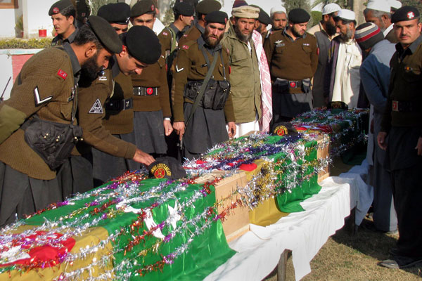 مہمند ایجنسی:نامعلوم افراد کی فائرنگ،2اہلکارشہید