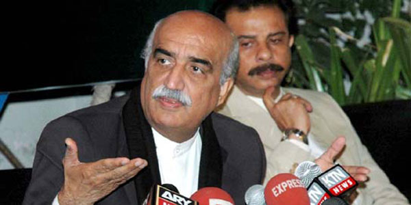 لوٹ مارکرنیوالوں کو سیاستدان نہیں مانتے،خورشید شاہ