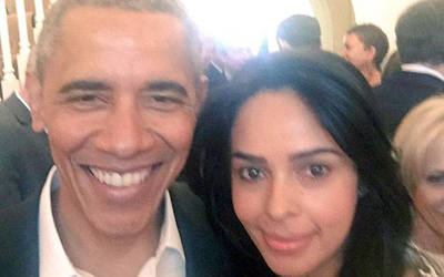 ملکہ شراوت اوراوباما نے سوشل میڈیا پردھوم مچادی