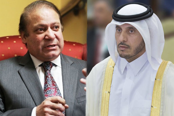 وزیراعظم کی دوحہ میں قطری ہم منصب سے ملاقات