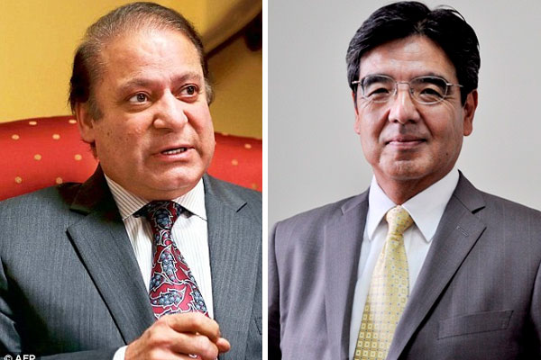وزیراعظم کی جاپان کے سبکدوش سفیر سے ملاقات