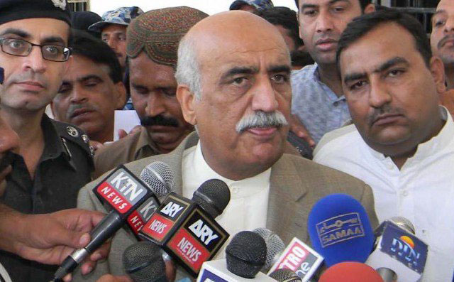 مظاہرین ریڈ زون میں کیسے داخل ہوئے بتایا جائے،خورشید شاہ