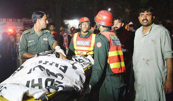 لاہوردھماکہ:جاں بحق افراد کی تعداد 68ہوگئی