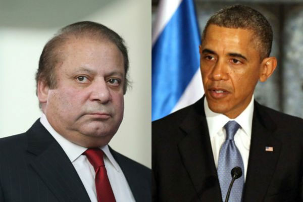 وزیر اعظم نواز شریف کو امریکی صدر اوباما کا فون