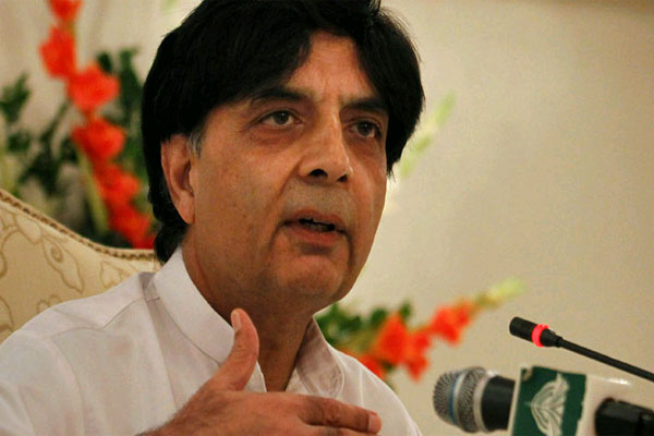 بلوچستان کے حالات خراب کرنے میں بیرون ہاتھ ملوث ہے، نثار