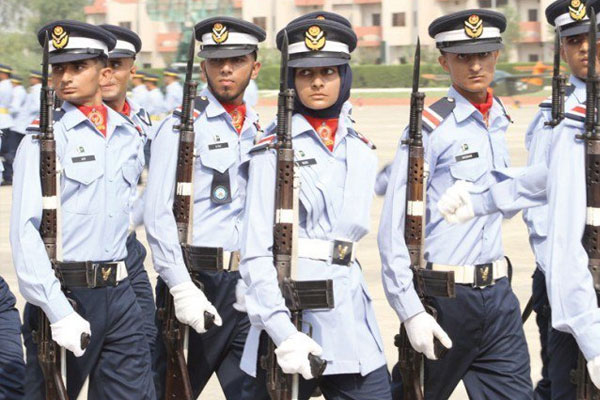 پی اے ایف اکیڈمی رسالپور میں کیڈٹس کی پاسنگ آوٴٹ پریڈ