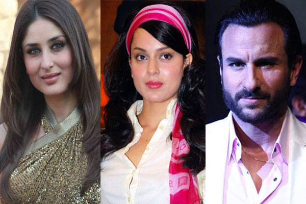 کنگناہو گئیں سیف کی دیوانی ، کرینہ کے لئے پریشانی