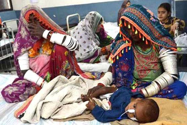 تھر میں غذائی قلت سےآج مزید 4 بچے دم توڑ گئے