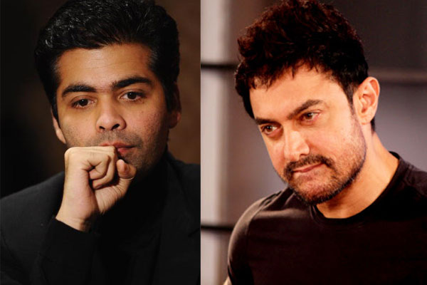 عامرخان نے کرن جوہرکو دھوکا دے دیا۔۔