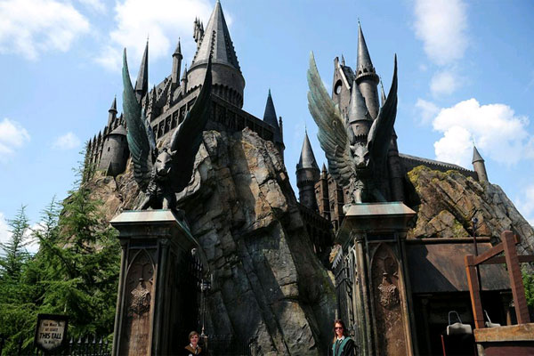 ہیری پوٹر کی جادوئی دنیا تھیم پارک میں تبدیل