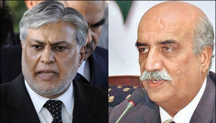 پانامہ لیکس: خورشید شاہ اور اسحاق ڈار کی ملاقات ملتوی