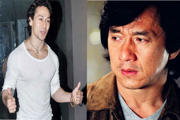 ٹائیگر شروف نے جیکی چین کو چیلنج کردیا ۔۔