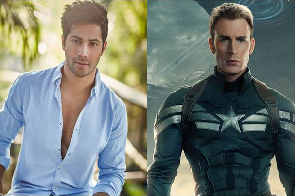 ورون دھون کیپٹین امیریکا کی آواز کا جادو جگائیں گے