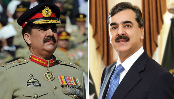 آرمی چیف کا یوسف رضاگیلانی کو فون ،بیٹے کی بازیابی پرمبارکباد