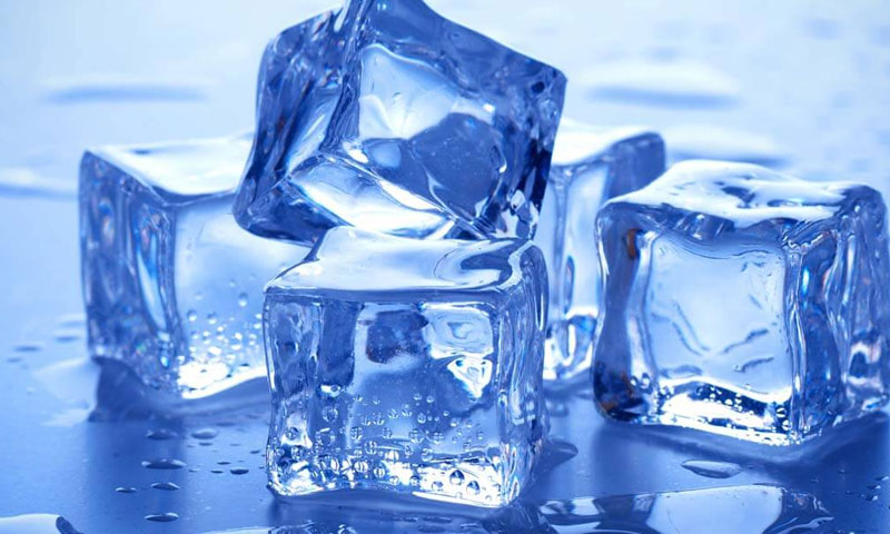 برف سے بیماریوں کا علاج