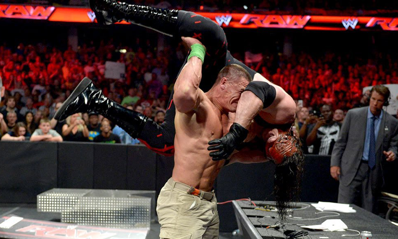 جان سینا کے دس بہترین ایکشن موو