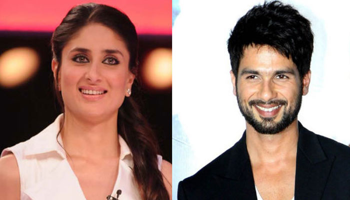 فلم کی تشہیر کے دوران کرینہ نے شاہد کی ٹانگ کھینچ لی