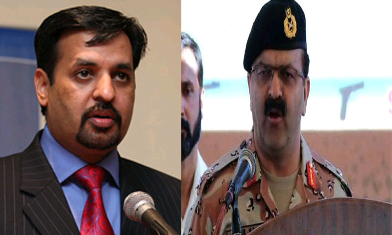 پاک سرزمین کے مصطفی کمال کی ڈی جی رینجرز سے ملاقات