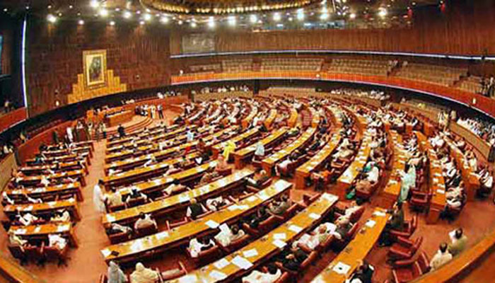 اپوزیشن کاقومی اسمبلی کے اجلاس سے آج پھر واک آؤٹ