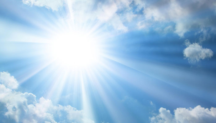 سورج کی شعائیں ،انسان کیلئے نعمت