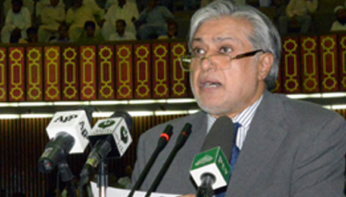 وزیرخزانہ اسحاق ڈارکی گھڑی کا قومی اسمبلی میں چرچہ