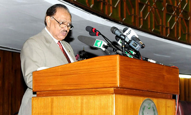جمہوریت کے بغیر پائیدار ترقی حاصل نہیں ہوسکتی،صدرممنون