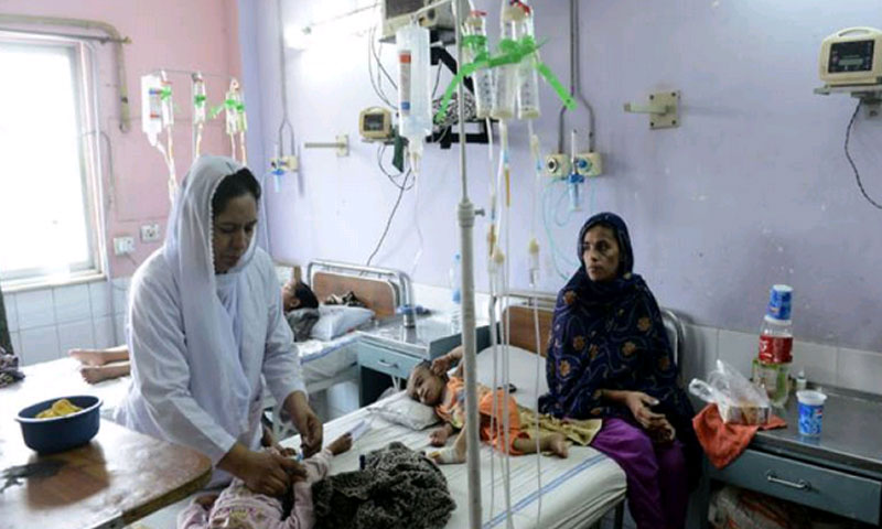 بنوں :خسرہ کی وباء،بچوں کی ہلاکتیں سولہ ہوگئیں