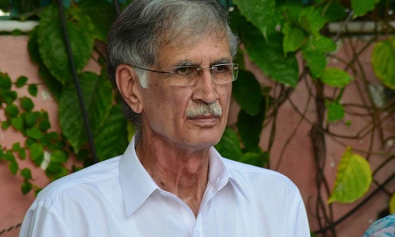 اچکزئی کے بیان سے پاکستانیوں کے سر شرم سے جھک گئے ،پرویز خٹک