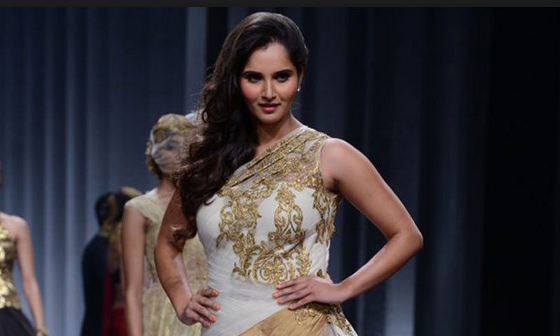 بھارتی ٹینس اسٹار ثانیہ مرزا فیشن ورلڈ کی ملکہ بن گئیں