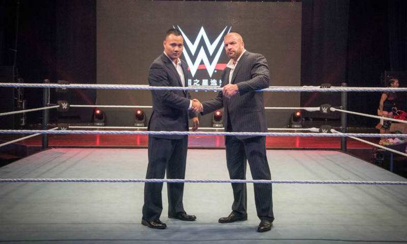 ڈبلیو ڈبلیو ای میں پہلا چینی ریسلر شامل کر لیا گیا