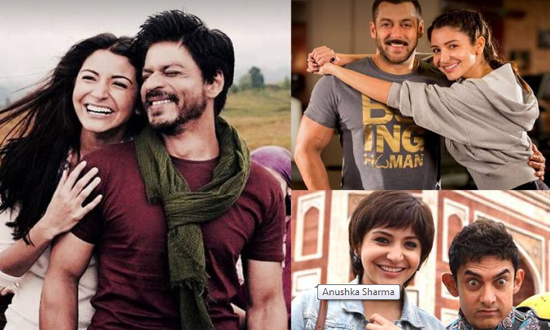 وہ اداکارائیں جنہوں نے &nbsp;بولی وڈ کےتینوں 'خانز' کے ساتھ کام کیا