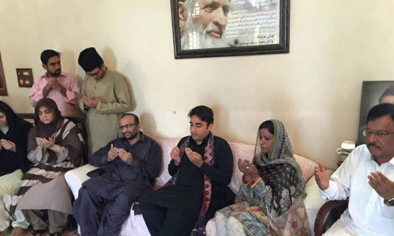 بلاول بھٹو کی فیصل ایدھی سے انوکھے انداز میں تعزیت