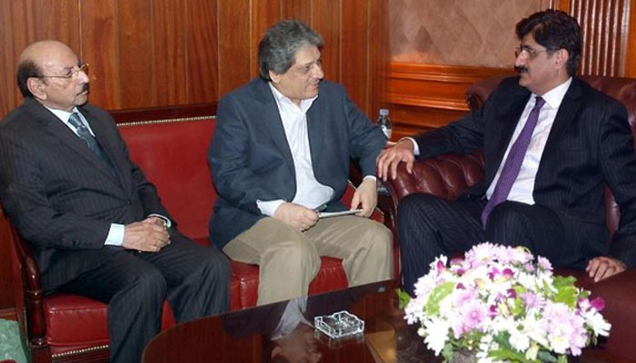 سندھ کےنامزدوزیراعلیٰ کی مختلف سیاسی جماعتو ں کےرہنماؤں سےملاقاتیں