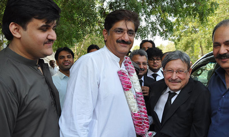 مراد علی شاہ نے وزیر اعلیٰ سندھ کے عہدے کا حلف اٹھالیا