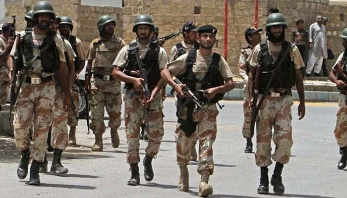 کراچی :رینجرز کا سرچ آپریشن، متعدد افراد گرفتار