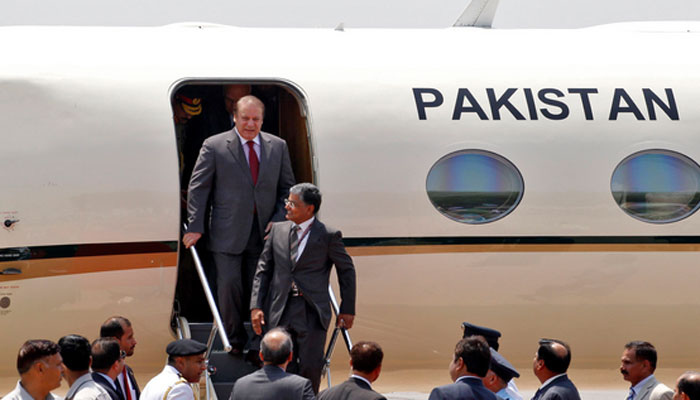 وزیر اعظم نواز شریف کی برطانیہ سے وطن آمد