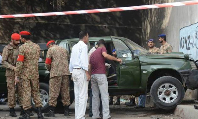 کراچی:پاک فوج کے جوانوں کا قتل، تحقیقات مشکلات سے دوچار