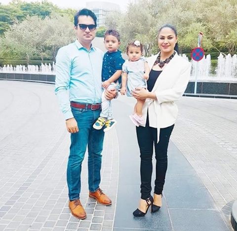 وینا ملک کی بچوں کے ساتھ یادگار تصاویر