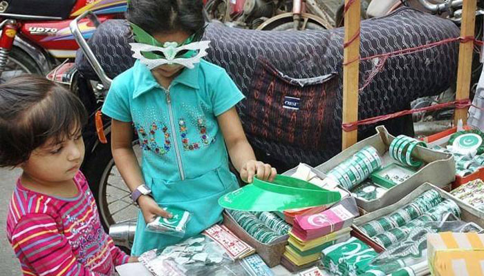 کراچی: جشن آزادی کی تیاریاں اپنے عروج پر