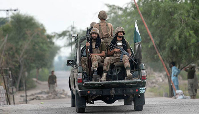 مشکے میں سیکیورٹی فورسز کی کارروائی،4 مبینہ دہشت گرد ہلاک