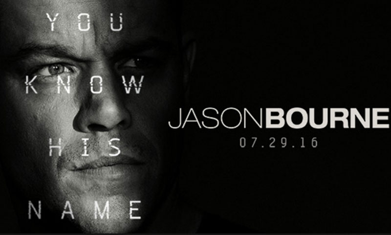 امریکی باکس آفس پر فلم جیسن بورن سرفہرست