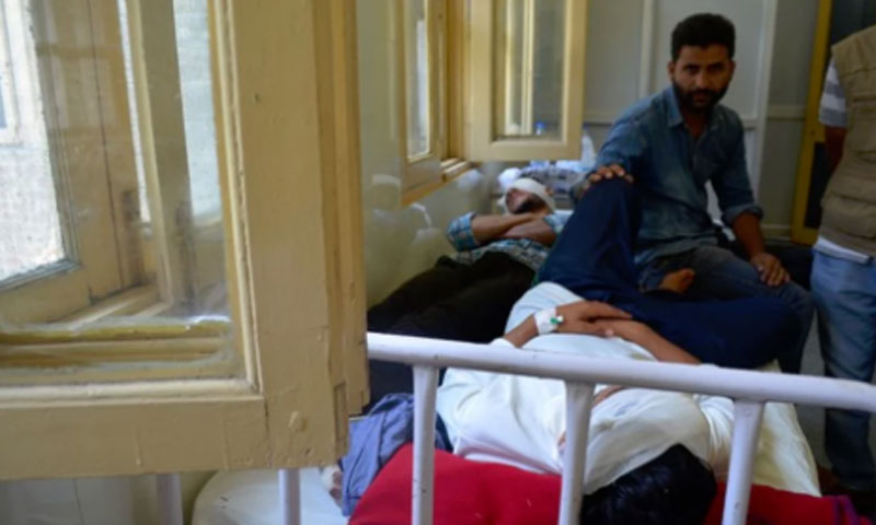 مقبوضہ کشمیر:بھارتی بربریت،گھروں پر پلیٹ گنز کا استعمال