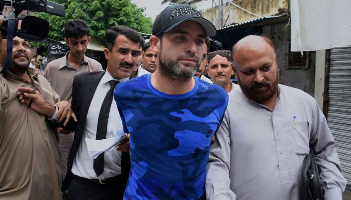 اسلام آبادایئرپورٹ سےگرفتار امریکی شہری14 روزہ ریمانڈ پرجیل منتقل